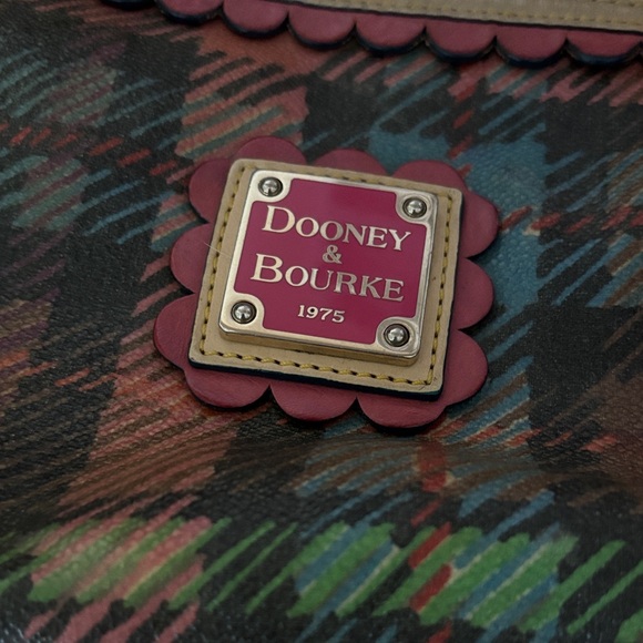 Y2K Dooney & Bourke Plaid Shoulder Bag - Picture 2 of 14